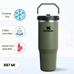 STANLEY - Flip Straw Tumbler Dried Pine 887 Ml