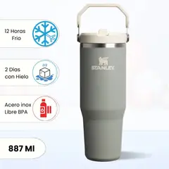 STANLEY - Flip Straw Tumbler Sage Grey 887 Ml