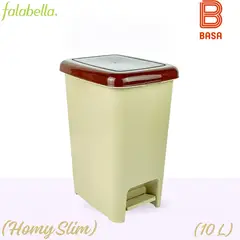 BASA - Papelera Automática Ahorra Espacio Homy Slim 10 L.