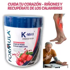 GENERICO - 450GR SUPLEMENTO DE CITRATO DE POTASIO EN POLVO CON VITAMINA C y D