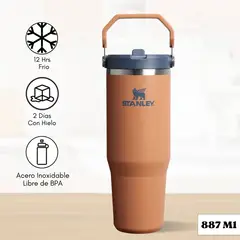 STANLEY - Flip Straw Tumbler Toast 887 Ml
