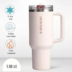 STANLEY - Quencher Adventure con Pajita Abatible Rose Quartz 1.18 L