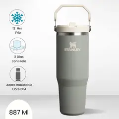 STANLEY - Flip Straw Tumbler Sage Grey 887 Ml