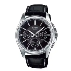 CASIO - Reloj Análogo Hombre MTP-1375L-1A Negro