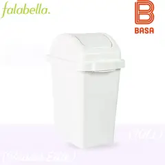 BASA - Papelera Vaivén Elite 10L Blanco