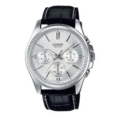 CASIO - Reloj Análogo Hombre MTP-1375L-7A Plata