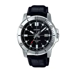 CASIO - Reloj Análogo Hombre MTP-VD01L-1E Negro
