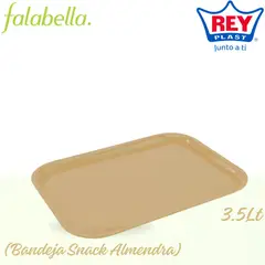 REY PLAST - Bandeja Snack Almendra Bjx007000