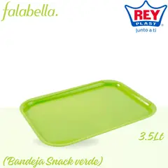 REY PLAST - Bandeja Snack Verde Bjx007000
