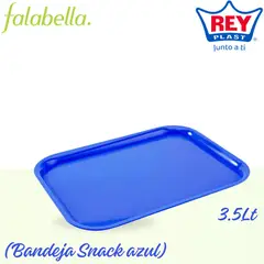 REY PLAST - Bandeja Snack Azul Bjx007000