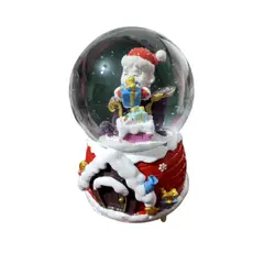 GENERICO - Esfera Navideña Bola Nieve Musical con Luces