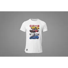 GENERICO - Camiseta Nissan GTR Skyline Camiseta 370Z Silvia Carro JDM Algodon