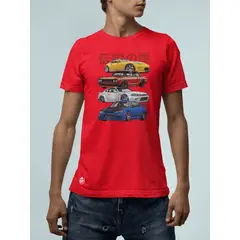 GENERICO - Camiseta JDM 370Z Camiseta GTR34 Skyline Silvia Carro Algodon