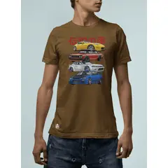 GENERICO - Camiseta Nissan Autos Carrera Polo GTR34 Silvia Carro JDM Algodon