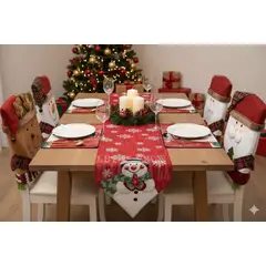 GENERICO - Funda silla Navidad 2025 combo