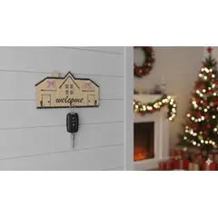 GENERICO - Perchero Porta Llaves Modelo Vintage tendencia