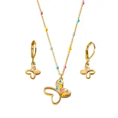 ESIKA - Set Collar Aretes Magic Wishes Dorado