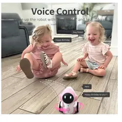 GENERICO - Robot inteligente Gilobaby rosado