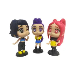 GENERICO - Kpop Demon Hunters Figura 3d 16 cm Pack Huntrix