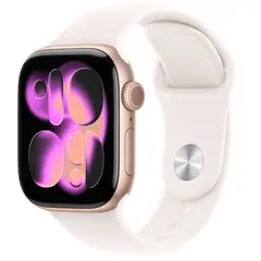 APPLE - WATCH SERIES 11 (GPS) 42MM S/M - ROSE GOLD ALUMINUM CASE