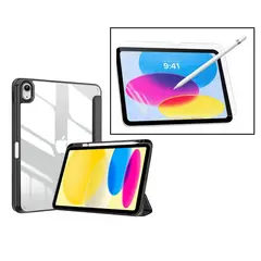 GENERICO - Mica Y Case Funda Para iPad 10ma Gen y iPad A16 2025