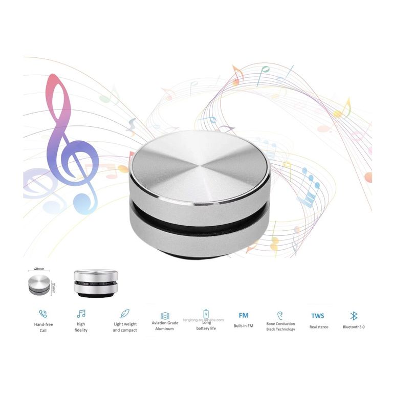 Mini Parlante Bone Conduction Portátil con Bluetooth