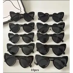 GENERICO - PACK 10 LENTES CORAZÓN PARA BODAS Y/O EVENTOS