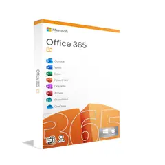 MICROSOFT - Licencia Empresarial Office 365 E3, 1 año, 1 usuario, 5 dispositivos