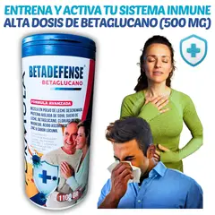 GENERICO - PROTEÍNA PARA SISTEMA INMUNE CON 500mg BETAGLUCANO DE 1KILO 100GR - SUPLEMENTO INMUNOLÓGICO CON ZINC
