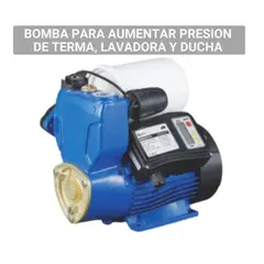 GENERICO - BOMBA DE AGUA PRESURIZADORA 1/2HP PARA DUCHA , THERMA Y LAVADORA.