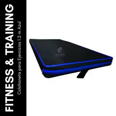 GENERICO - Colchoneta para Ejercicios 12 m Azul