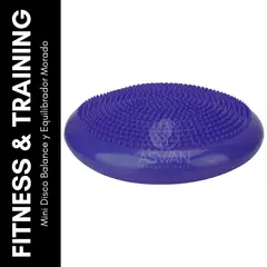 GENERICO - Mini Disco Balance y Equilibrador Morado