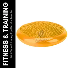GENERICO - Mini Disco Balance y Equilibrador Amarillo