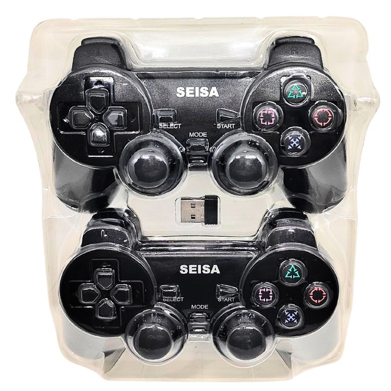 Mando Joystick Pc Inalambrico con pila Doble 2 En 1 Gamepad
