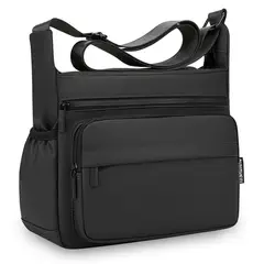 KELLER - Morral para Hombre con Correa Ajustable Y Múltiples Bolsillos NG MP1