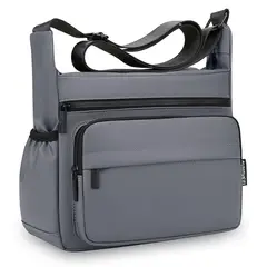 KELLER - Morral para Hombre con Correa Ajustable Y Múltiples Bolsillos PL MP1