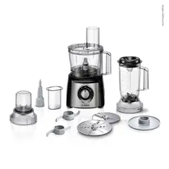 BOSCH - Procesador de Alimentos MultiTalent3 Plus 900W Negro MCM3PM386