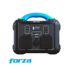 FORZA - Generador Eléctrico FPP-T302 Portátil 8puertos 300W Batería LMFP