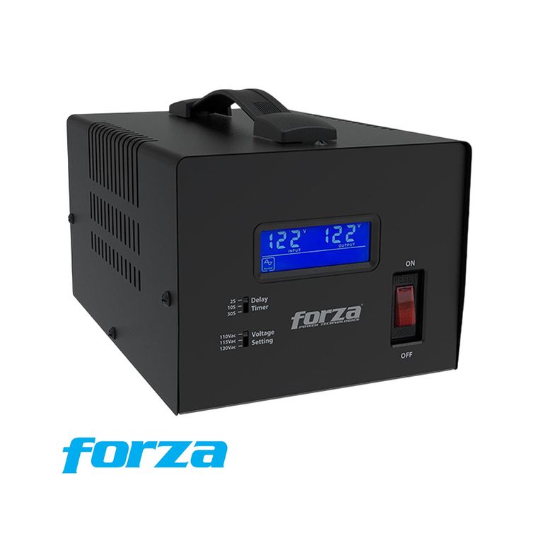 Regulador automático de voltaje FVR-6002 6000VA 3000W 3 Salidas