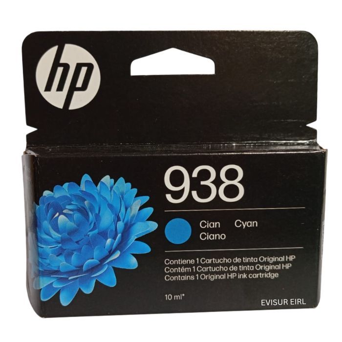 TINTA 938 4S6X5PL CYAN ORIGINAL