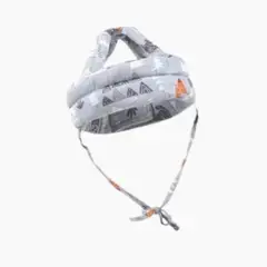 GENERICO - Casco protector para aprender a gatear y caminar gris