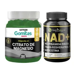 SOTTCOR LABS - GOMITAS CITRATO DE MAGNESIO + NAD+ HEALTHNATURAL