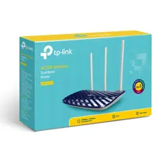 TP LINK - Router TP-LINK Archer C20 AC750 WiFi 750 Mbps con 4 Puertos