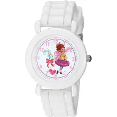 DISNEY PIXAR - Reloj Infantil Disney Fancy Nancy Cuarzo Analógico Blanco WDS000593
