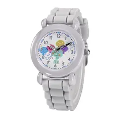 DISNEY PIXAR - Reloj Infantil Disney Soul Cuarzo Analógico Silicón Gris WDS001048