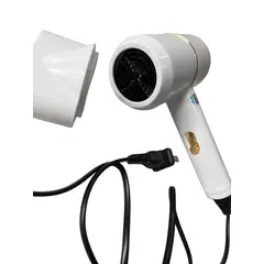 GENERICO - Secadora De Cabello Hair Dryer Color Blanca