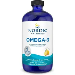GENERICO - Omega-3 Nordic Naturals 1560 mg 473 ml Sabor Limón