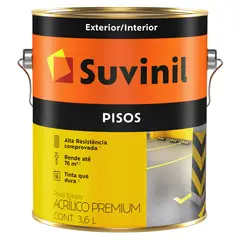 SUVINIL - PISO BLANCO NIEVE X 3.6 LT