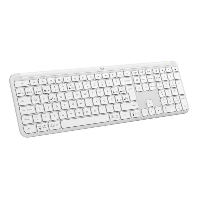 - Teclado K950 Signature Slim Wireless Spa - Blanco