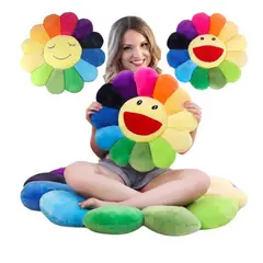 GENERICO - Cojín flores para sillas multicolores